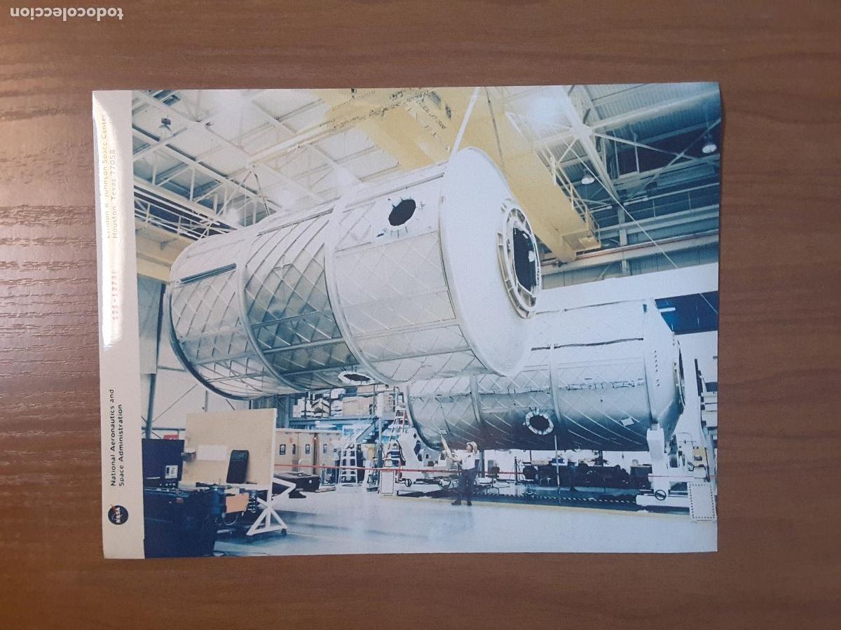 Collectionnisme Papier divers: Foto original NASA tama&ntilde;o DIN A4, S96-12738 - ISS