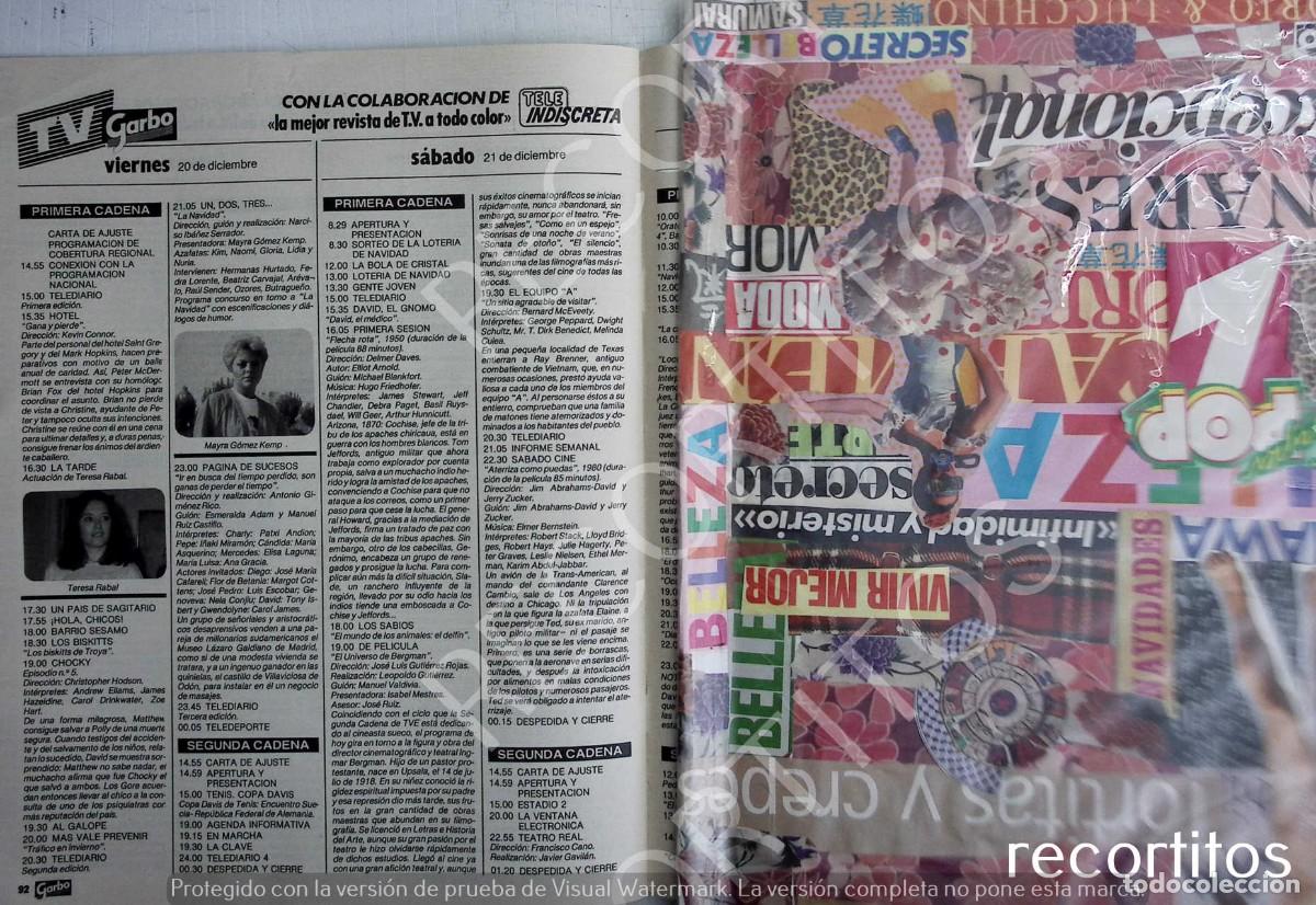 Outros artigos de papel: MAYRA GOMEZ KEMP UN DOS TRES 1 2 3 CONNIE SELLECA TERESA RABAL