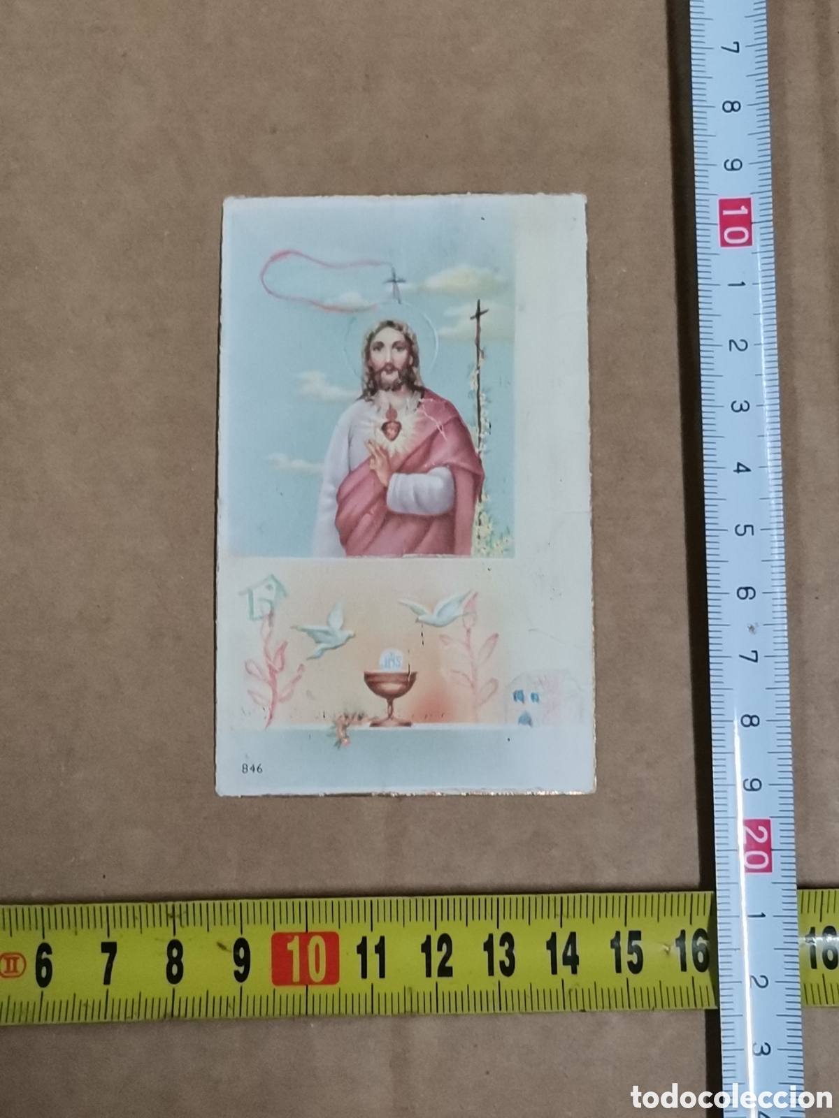 Otros Art&iacute;culos de Coleccionismo en Papel: Recuerdo cumplimiento pascual regimiento cazadores monta&ntilde;a baldorrias barbastro huesca 1954