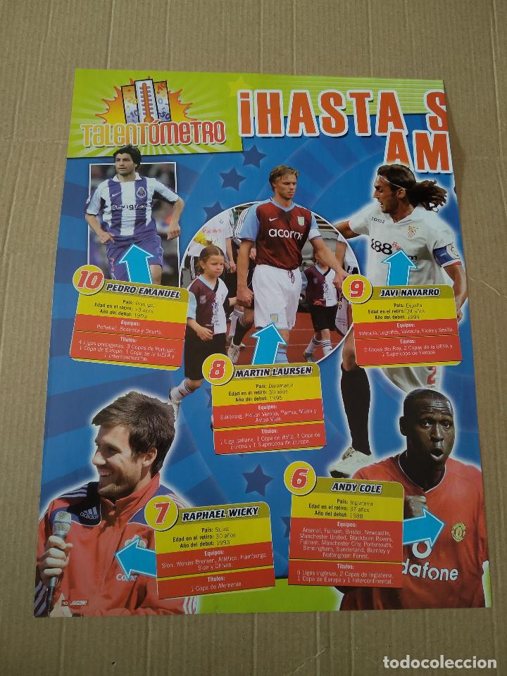 Otros Art&iacute;culos de Coleccionismo en Papel: HOJA REVISTA JUGON PEDRO EMANUEL RAPHAEL WICKY ANDY COLE JAVI NAVARRO MARTIN LAURSEN LOBEZNO