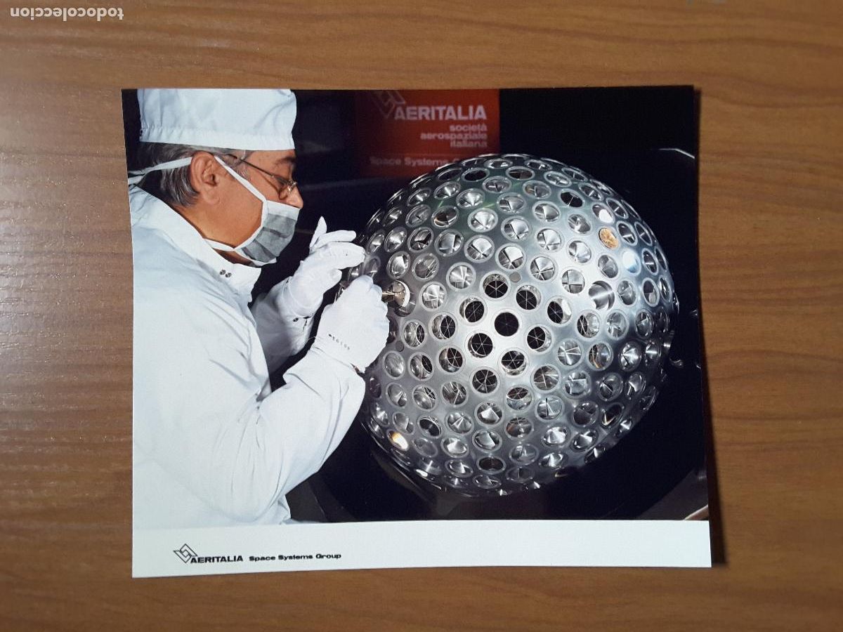 Outros artigos de papel: Foto original Aeritalia tama&ntilde;o DIN A4, Lageos 2