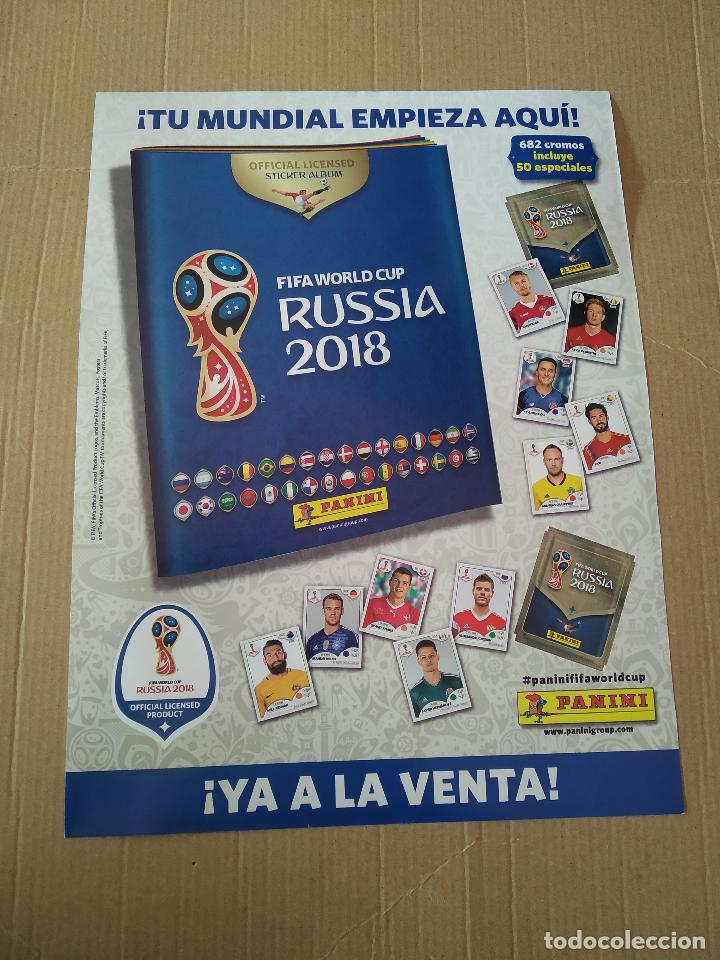 Otros Art&iacute;culos de Coleccionismo en Papel: HOJA REVISTA JUGON PUBLICIDAD ALBUM MUNDIAL 2018 CROMO PANINI INIESTA JOAQUIN SILVA KOKE ISCO ASPAS