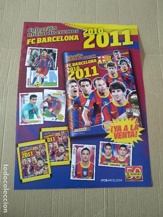 Otros Art&iacute;culos de Coleccionismo en Papel: HOJA REVISTA JUGON COLECCION CROMO BARCELONA 10-11 PANINI PUBLICIDAD KUNG FU PANDA 2 PELICULA