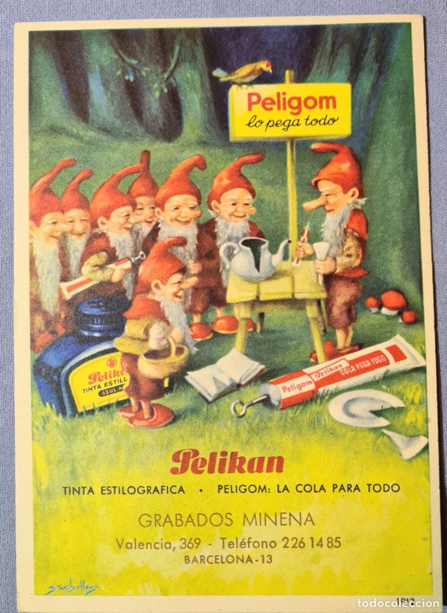 Otros Art&iacute;culos de Coleccionismo en Papel: Publicidad antigua Pelikan a&ntilde;os 70as.