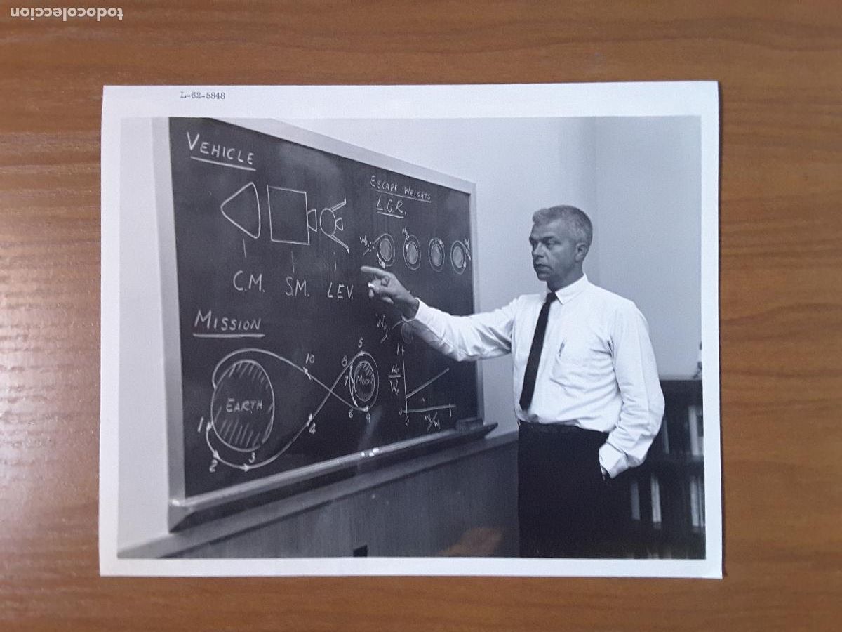 Outros artigos de papel: Foto original NASA tama&ntilde;o DIN A4, L-62-5848 - Apolo