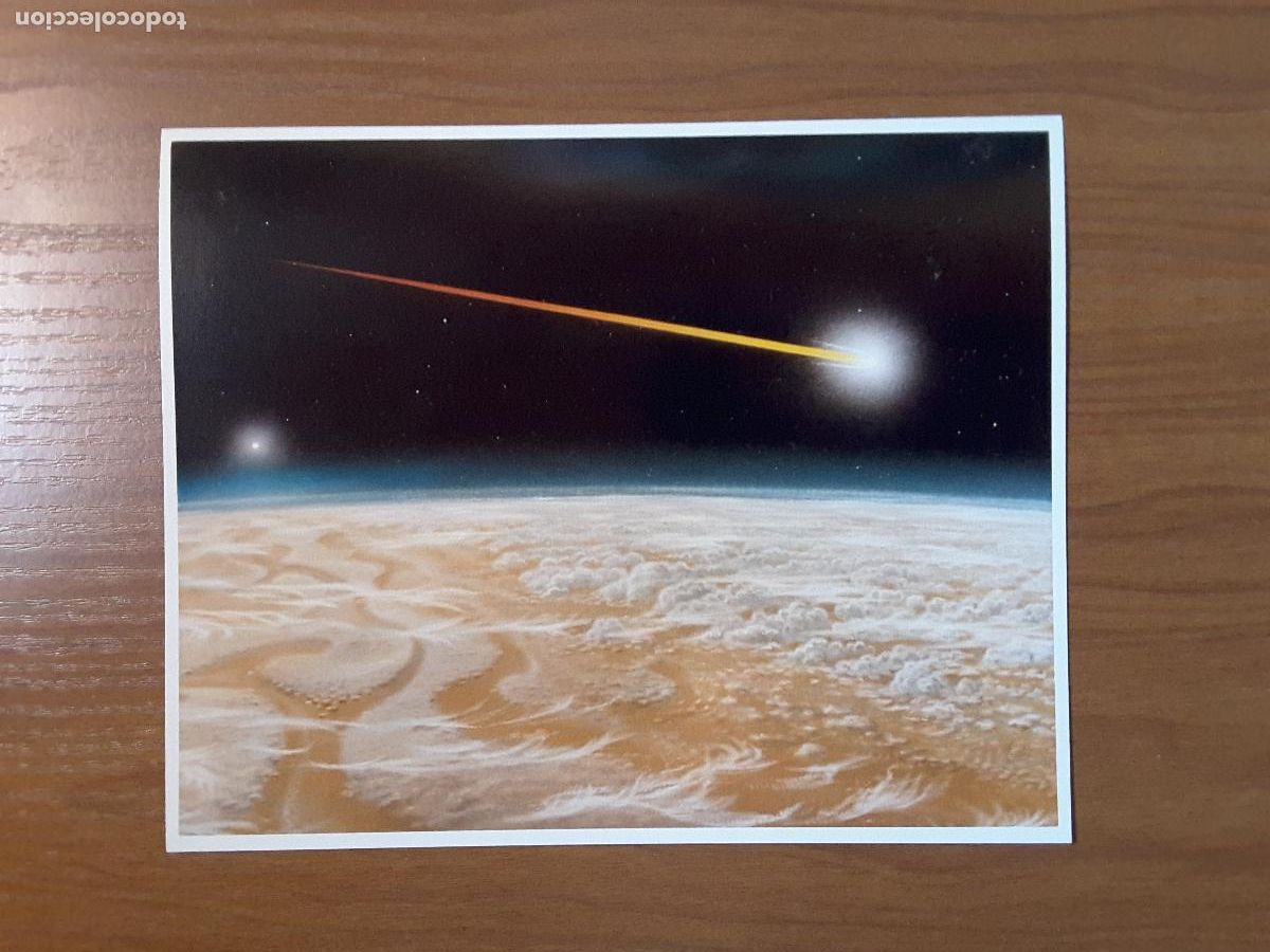 Collectionnisme Papier divers: Foto original NASA tama&ntilde;o DIN A4, AC89-0146-1 - Venus