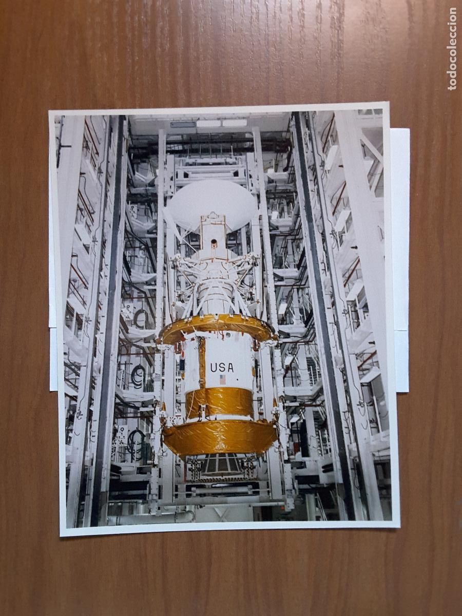 Altri oggetti di carta: Foto original NASA tama&ntilde;o DIN A4, KSC-89PC-261 - Magellan