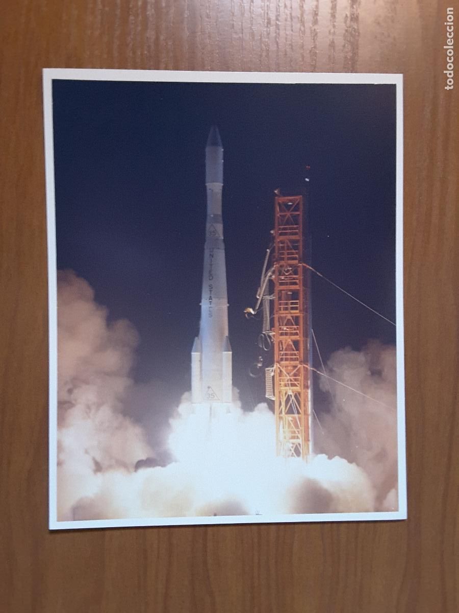 Outros artigos de papel: Foto original NASA tama&ntilde;o DIN A4, KSC-65PC-9071 - Delta 35