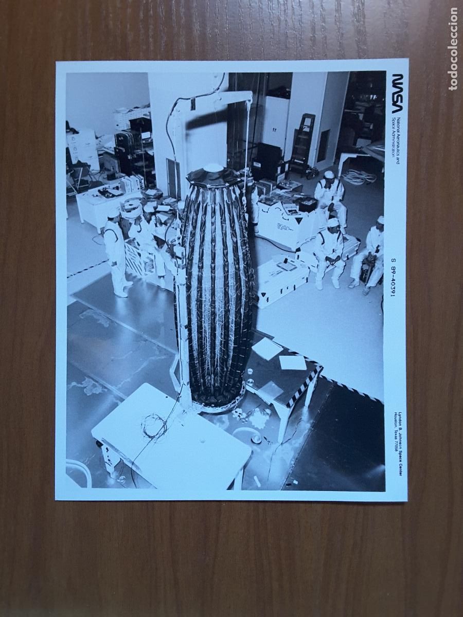 Altri oggetti di carta: Foto original NASA tama&ntilde;o DIN A4, S89-40391 - Galileo