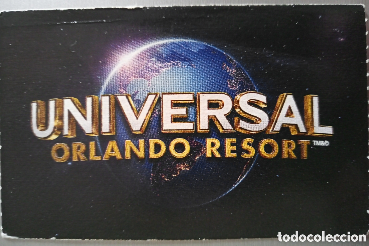 Sammelleidenschaft Andere Papierartikel: ENTRADA STUDIOS UNIVERSAL ORLANDO