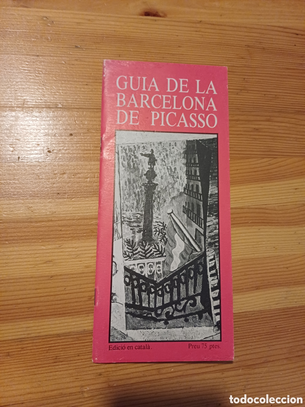 Otros Art&iacute;culos de Coleccionismo en Papel: Guia de la Barcelona de Picasso - fotografia Barcelona antigua y texto en catal&agrave; - arte historia