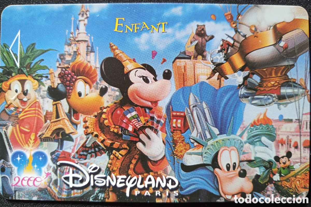 Otros art&iacute;culos de coleccionismo en papel: ENTRADA DISNEYLAND. PARIS