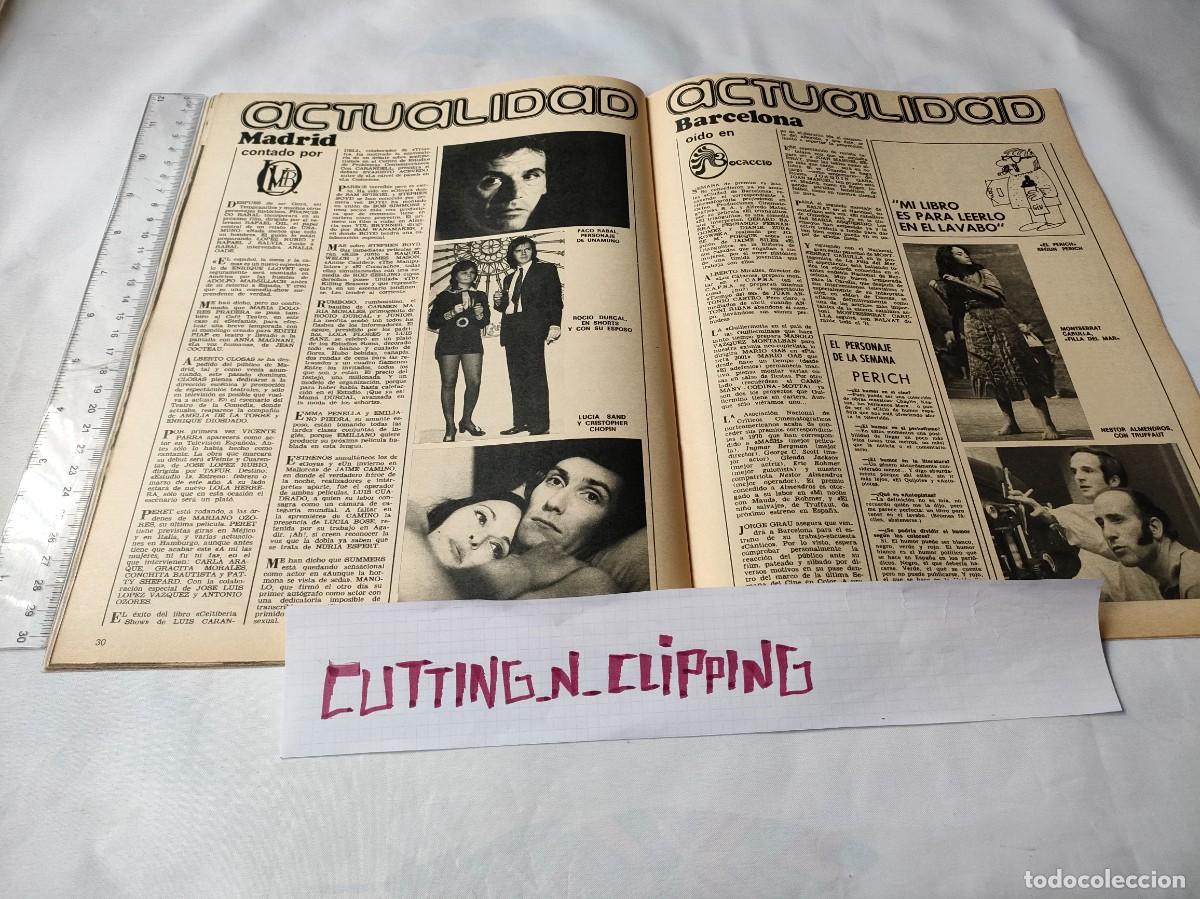 Otros Art&iacute;culos de Coleccionismo en Papel: Clipping [MONTSE CARULLA, ROCIO DURCAL, PACO RABAL][FT1164](1971) Random