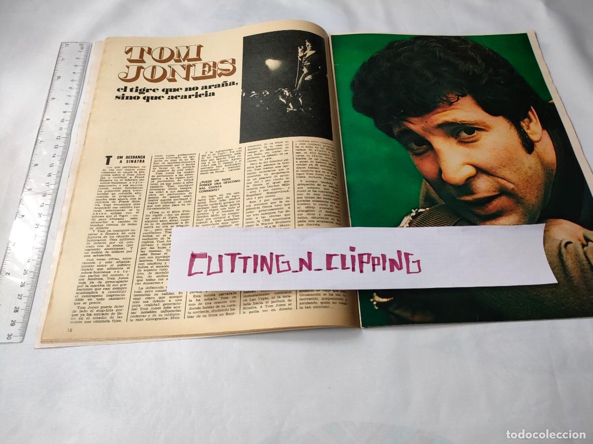 Otros Art&iacute;culos de Coleccionismo en Papel: Clipping [TOM JONES][FT1185](1971) El tigre