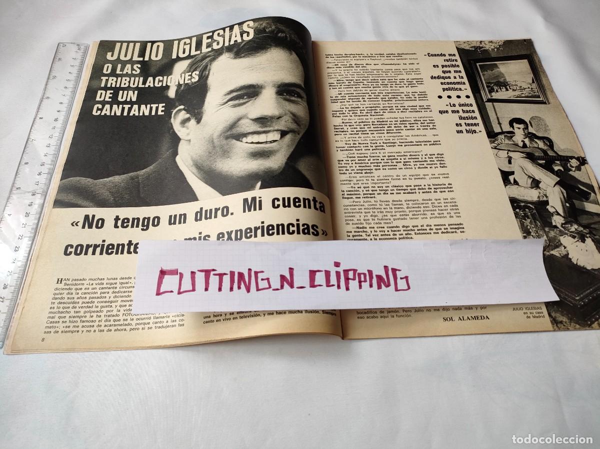 Otros art&iacute;culos de coleccionismo en papel: Clipping [JULIO IGLESIA][FT1147](1970) No tengo un duro