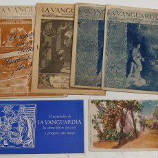 Otros Artículos de Coleccionismo en Papel: EL REPARTIDOR DE LA VANGUARDIA. LOTE 5 FELICITACIONES PASCUAS NAVIDEÑAS 1941, 1946, 1948, 1953