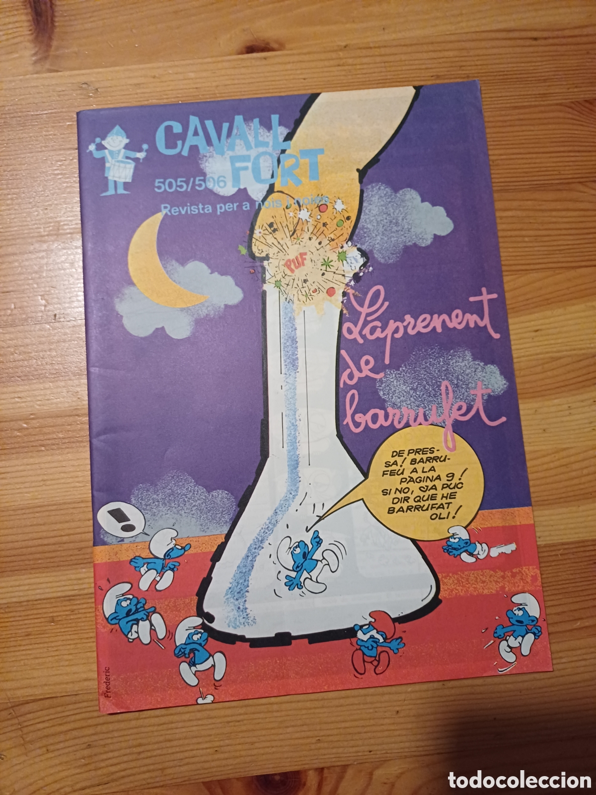 Otros Art&iacute;culos de Coleccionismo en Papel: Cavall Fort 505 506 Barrufets Pitufos Smurfs