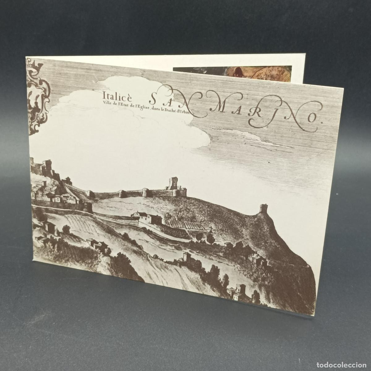 Sammelleidenschaft Andere Papierartikel: TARJETA FELICITACION -SAN MARINO