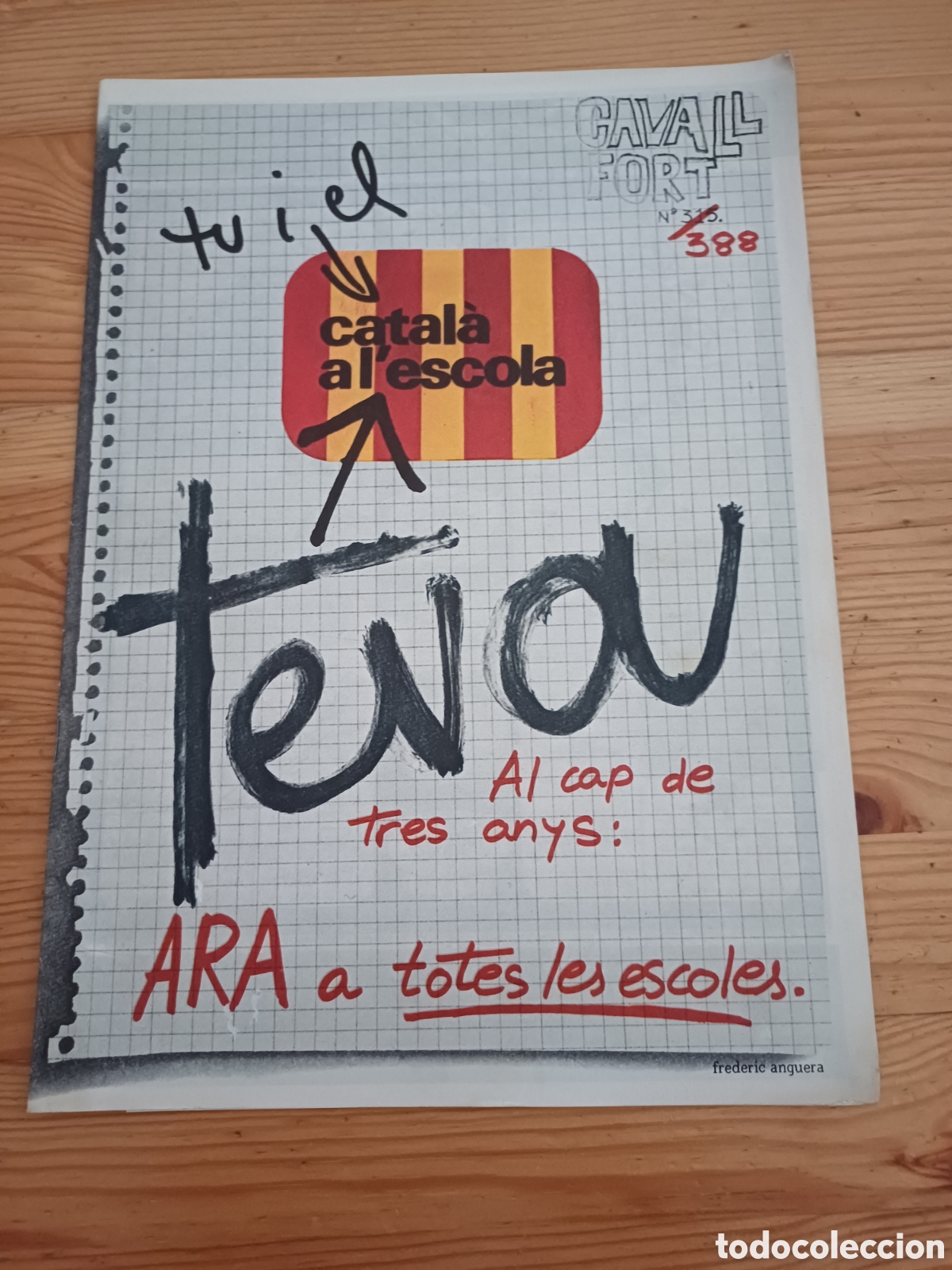 Otros Art&iacute;culos de Coleccionismo en Papel: cavall fort 388 catal&agrave; a l'escola Rip Van Winkle Titanic Jacob Mai Picarel.la