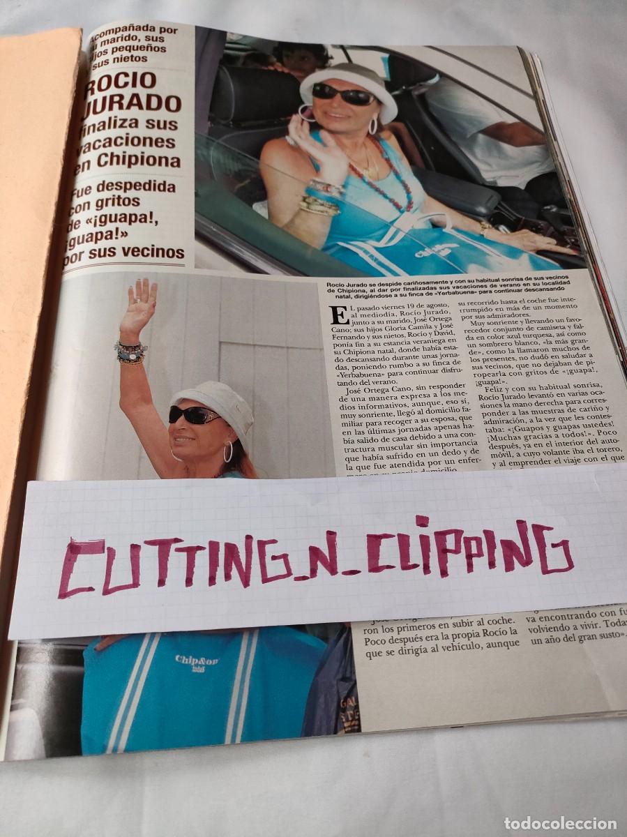 Otros Art&iacute;culos de Coleccionismo en Papel: Clipping [ROCIO JURADO][20050109] Noticia