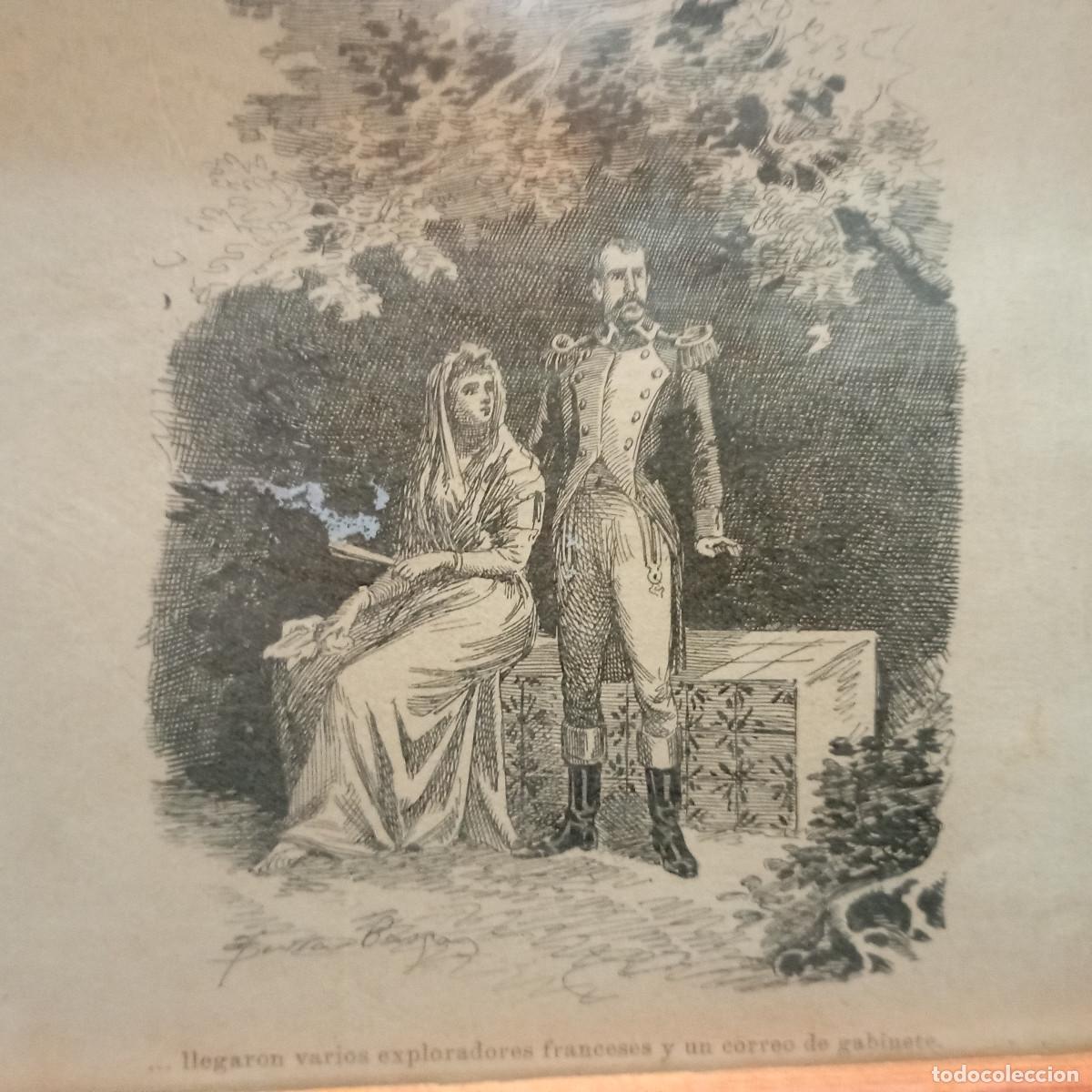 Otros art&iacute;culos de coleccionismo en papel: cuadro antiguo grabado - Foto 2