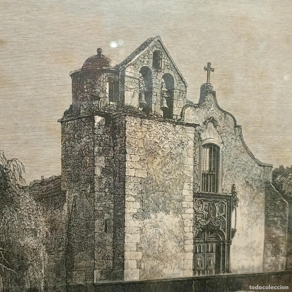 Otros art&iacute;culos de coleccionismo en papel: cuadro antiguo grabado - Foto 3