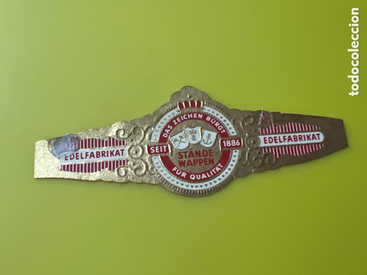 Otros Art&iacute;culos de Coleccionismo en Papel: V3664. ANILLAS DE PUROS VITOLA VITOLAS CIGAR BANDS BAGUES DE CIGARE BAUCHBINDEN SIGAREN BANDEN