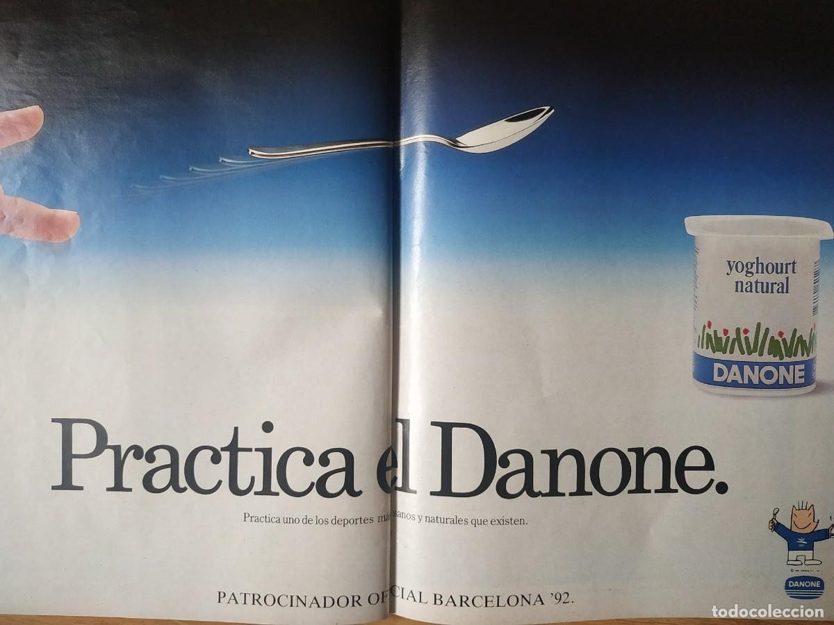 Otros Art&iacute;culos de Coleccionismo en Papel: ANTIGUO ANUNCIO PUBLICITARIO YOGURES DANONE