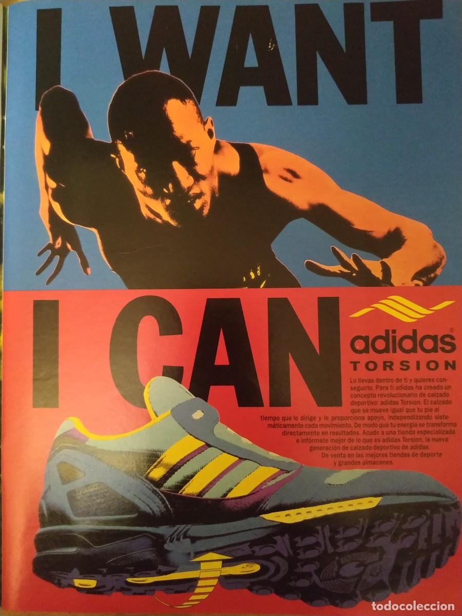 Otros art&iacute;culos de coleccionismo en papel: ANTIGUO ANUNCIO PUBLICITARIO ADIDAS TORSION