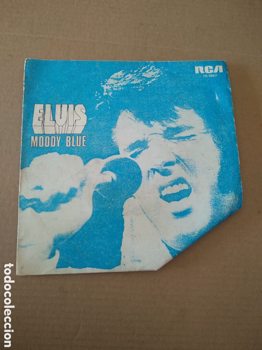 Otros art&iacute;culos de coleccionismo en papel: LLEVA CDS TIPO SOBRE VACIO ELVIS PRESLEY MOODY BLUE SHE THINKS I STILL CARE