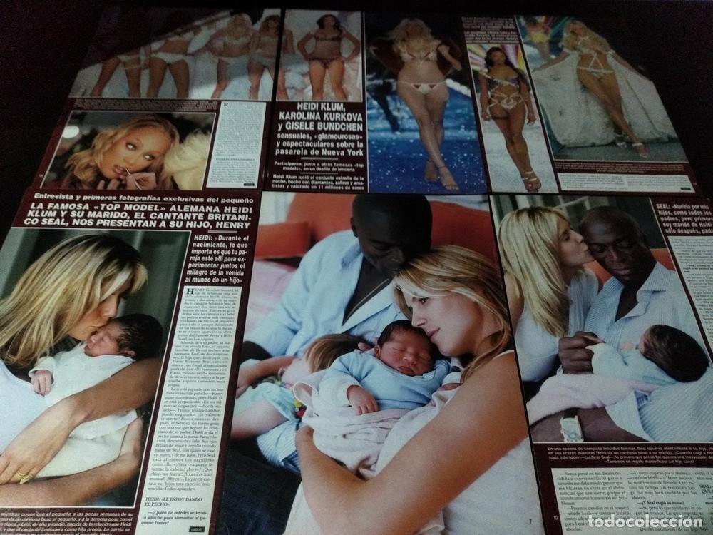 Otros Art&iacute;culos de Coleccionismo en Papel: (AA024) Heidi Klum * Recortes Revistas Clippings