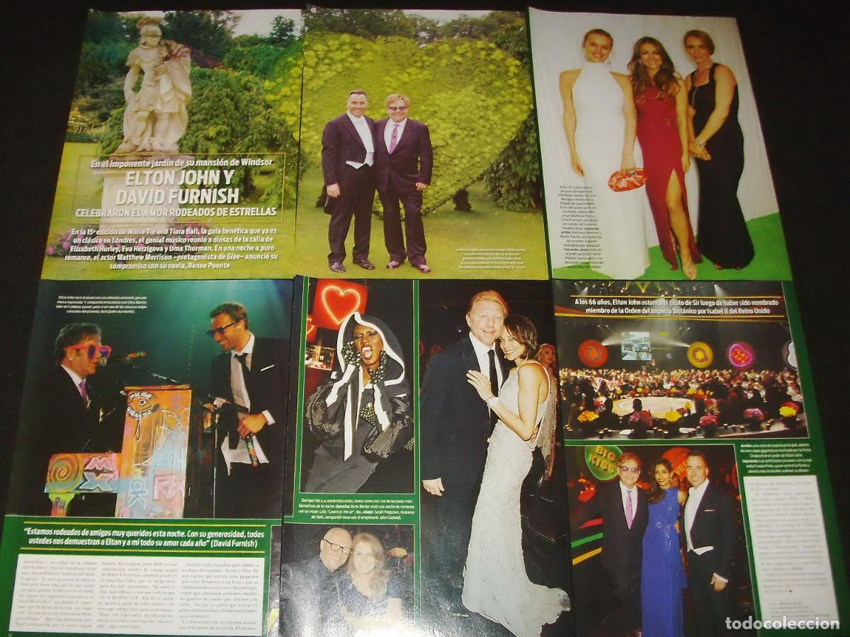 Otros Art&iacute;culos de Coleccionismo en Papel: (AB062) Elton John * Recortes Revistas Clippings