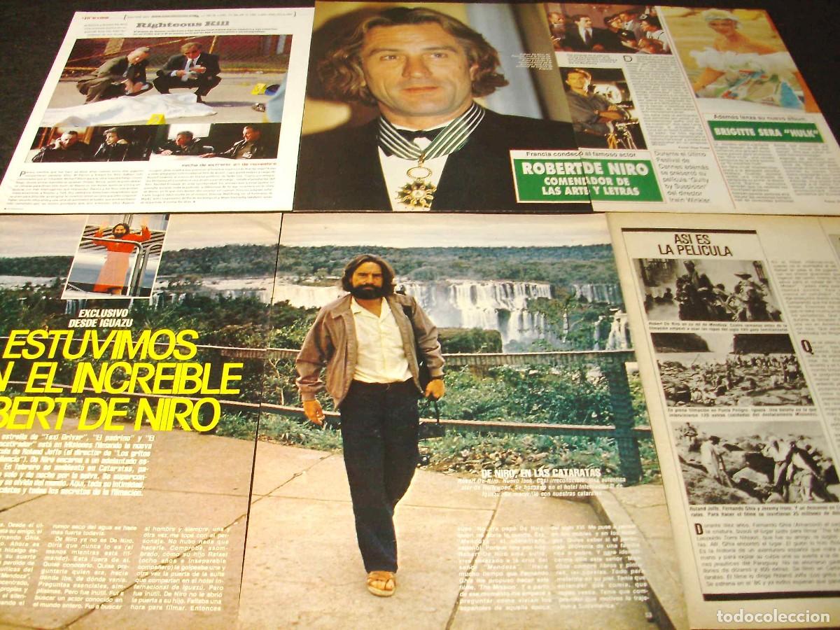 Otros Art&iacute;culos de Coleccionismo en Papel: (AB099) Robert De Niro * Recortes Revistas Clippings