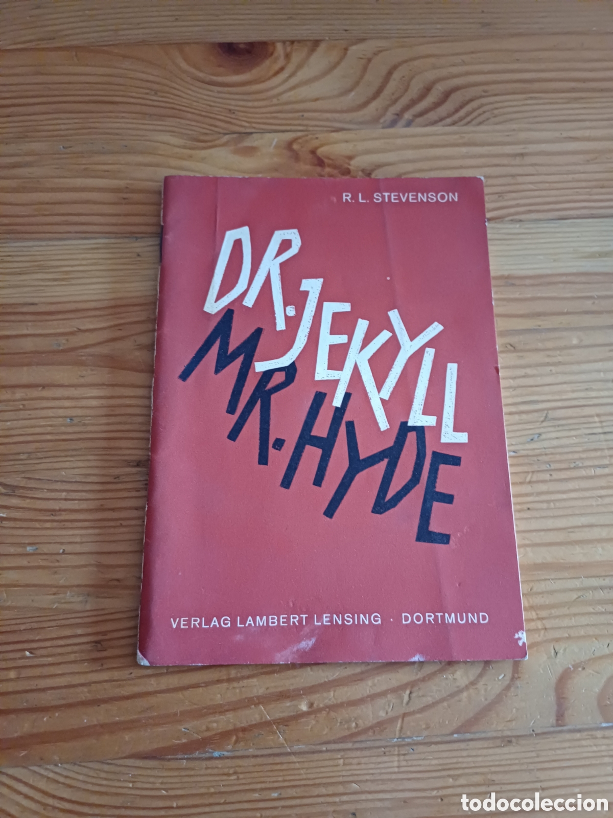 Otros Art&iacute;culos de Coleccionismo en Papel: Dr Jekyll Mr Hyde R.L. Stevenson Verlag Lambert Lensing Dortmund