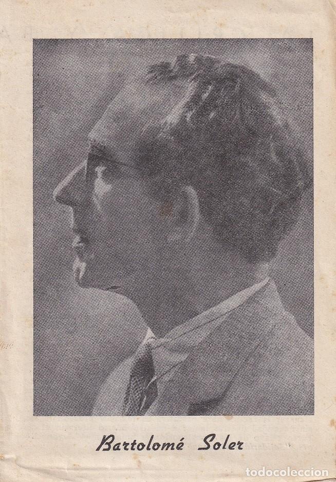 Otros Art&iacute;culos de Coleccionismo en Papel: D&iacute;ptico / Bartolom&eacute; Soler - Editorial Lara / La cr&iacute;tica y Bartolom&eacute; Soler