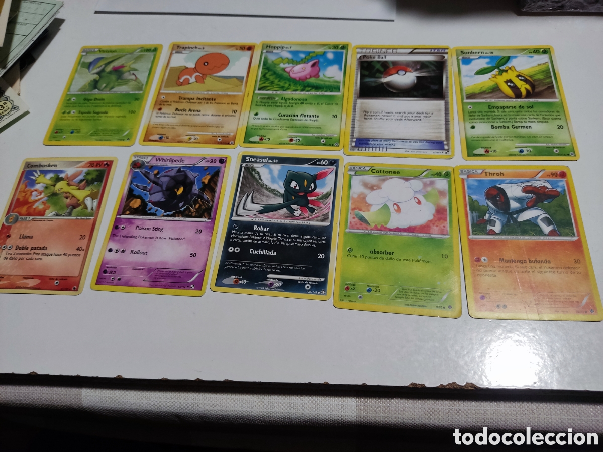 Otros art&iacute;culos de coleccionismo en papel: 47 cartas Pokemon