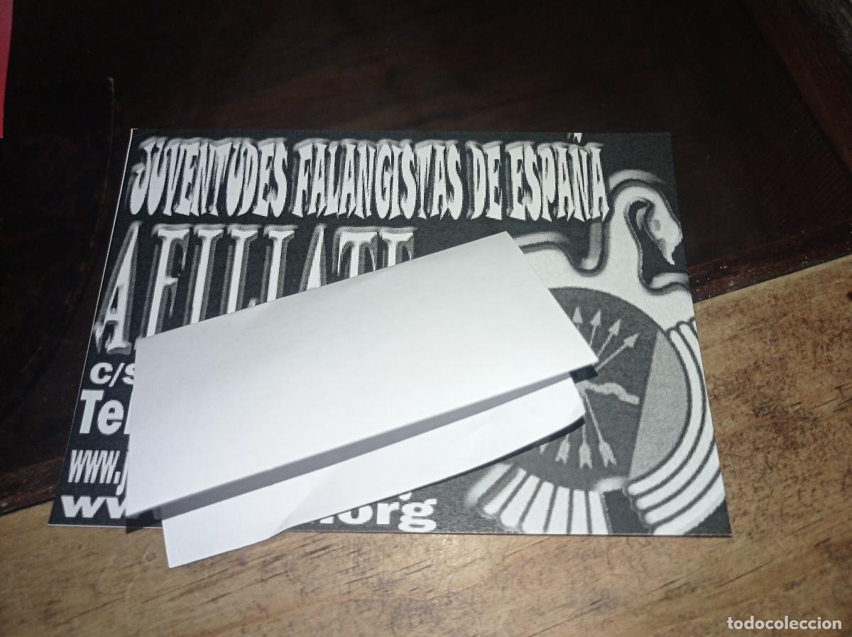 Otros art&iacute;culos de coleccionismo en papel: FLYER JUVENTUDES FALANGISTAS DE ESPA&Ntilde;A. AFILIACI&Oacute;N REF. UR MES 3 B