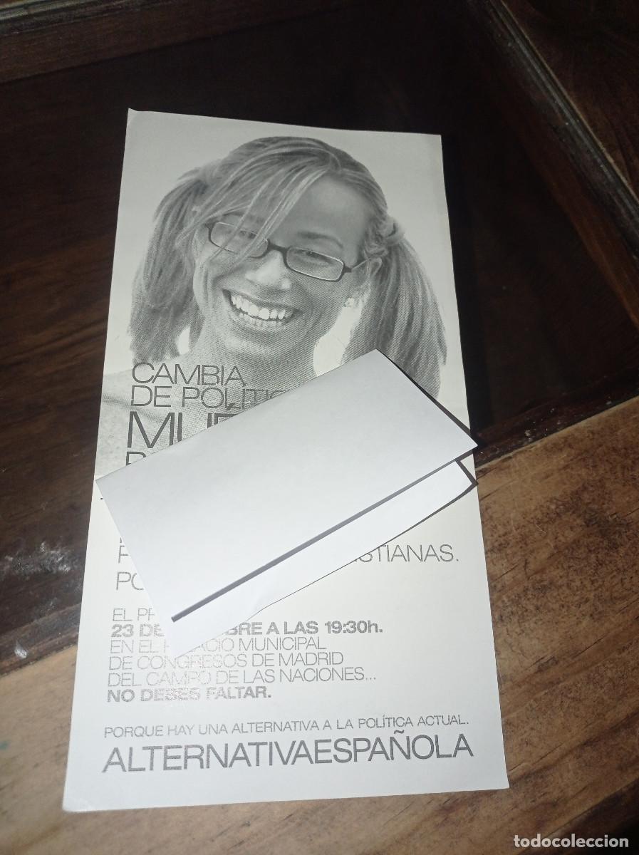 Otros art&iacute;culos de coleccionismo en papel: FLYER MUEVETE POR TUS PRINCIPIOS, ALTERNATIVA ESPA&Ntilde;OLA REF. UR MES 3 B
