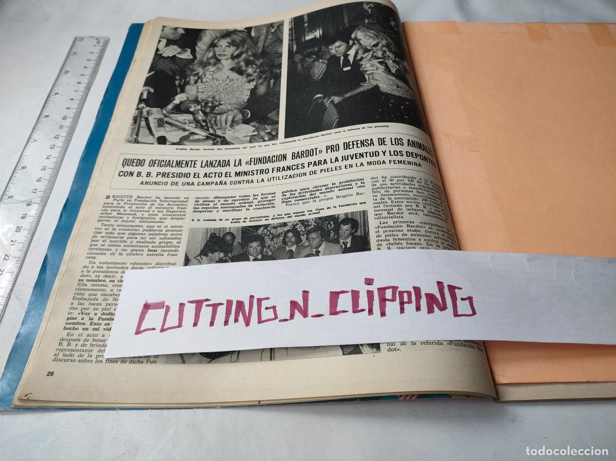 Otros Art&iacute;culos de Coleccionismo en Papel: Clipping [BRIGITTE BARDOT][RH19760307] Reportaje