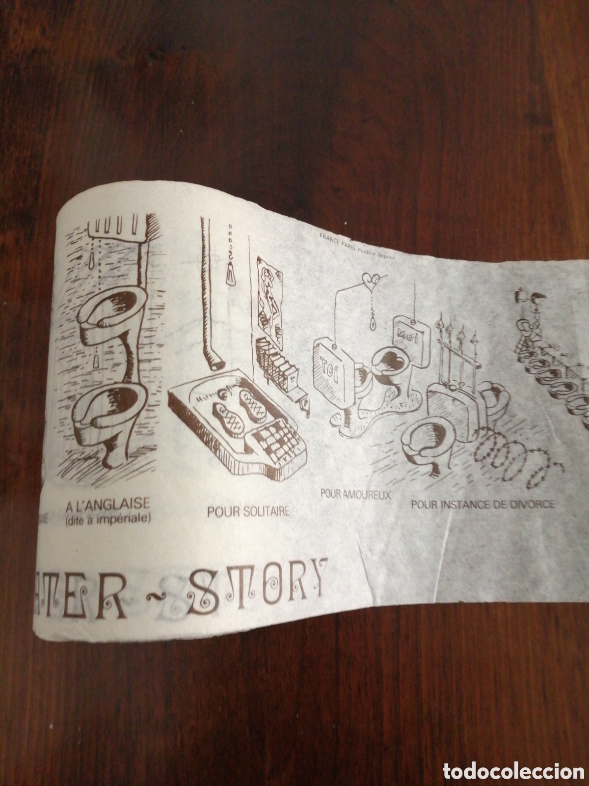Otros art&iacute;culos de coleccionismo en papel: 2 Rollos de c&oacute;mic, uno sin abrir, franc&eacute;s. - Foto 3