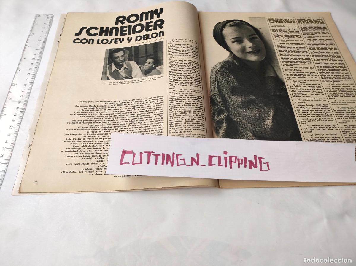 Otros Art&iacute;culos de Coleccionismo en Papel: Clipping [ROMY SCHNEIDER[FT19712611] Reportaje