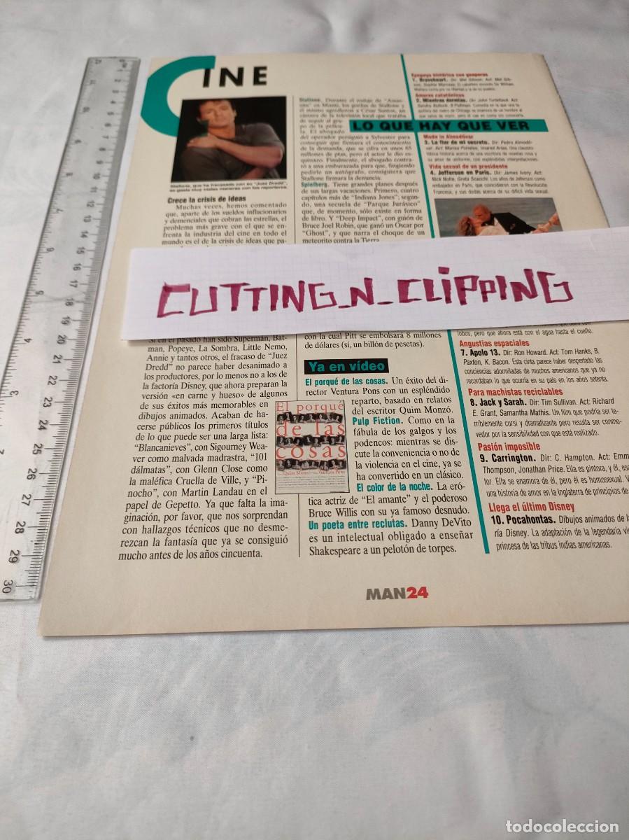 Otros Art&iacute;culos de Coleccionismo en Papel: Clipping [SYLVESTER STALLONE] Random