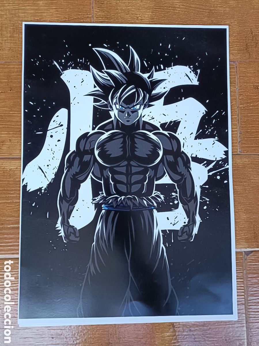 Otros Art&iacute;culos de Coleccionismo en Papel: P&oacute;ster Drag&oacute;n Ball Z - Goku - Art Nuevo (32x45 cm)