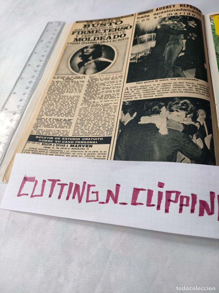 Otros Art&iacute;culos de Coleccionismo en Papel: Clipping [AUDREY HEPBURN][DM19731702] Reportaje
