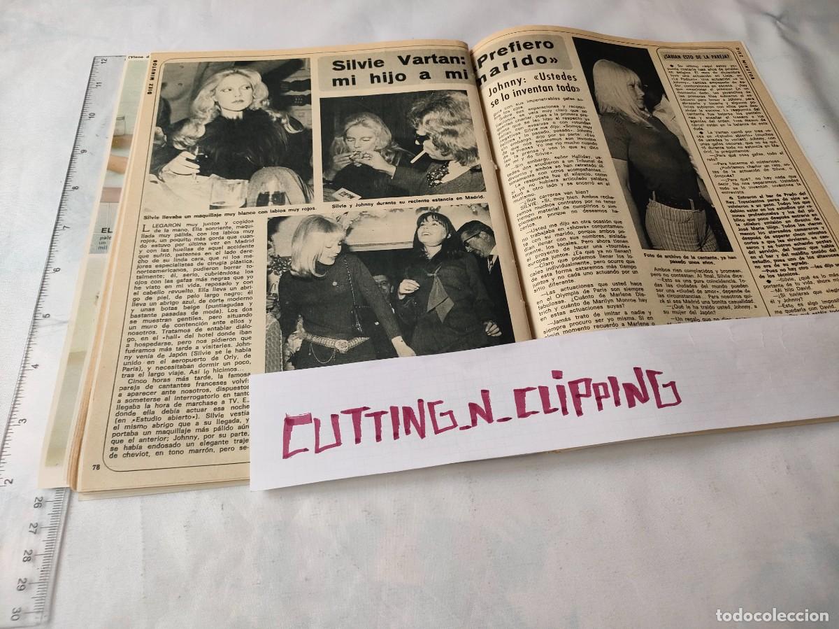 Otros Art&iacute;culos de Coleccionismo en Papel: Clipping [SYLVIE VARTAN][DM19731702] Reportaje