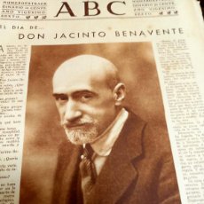 Otros Artículos de Coleccionismo en Papel: EL DÍA DE DON JACINTO BENAVENTE