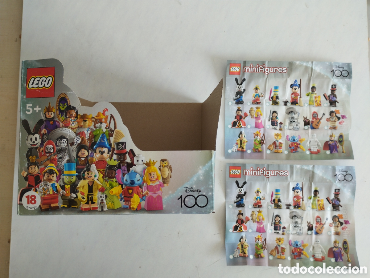 Otros Art&iacute;culos de Coleccionismo en Papel: EXPOSITOR CAJA LEGO DISNEY + 2 MINI CATALOGOS