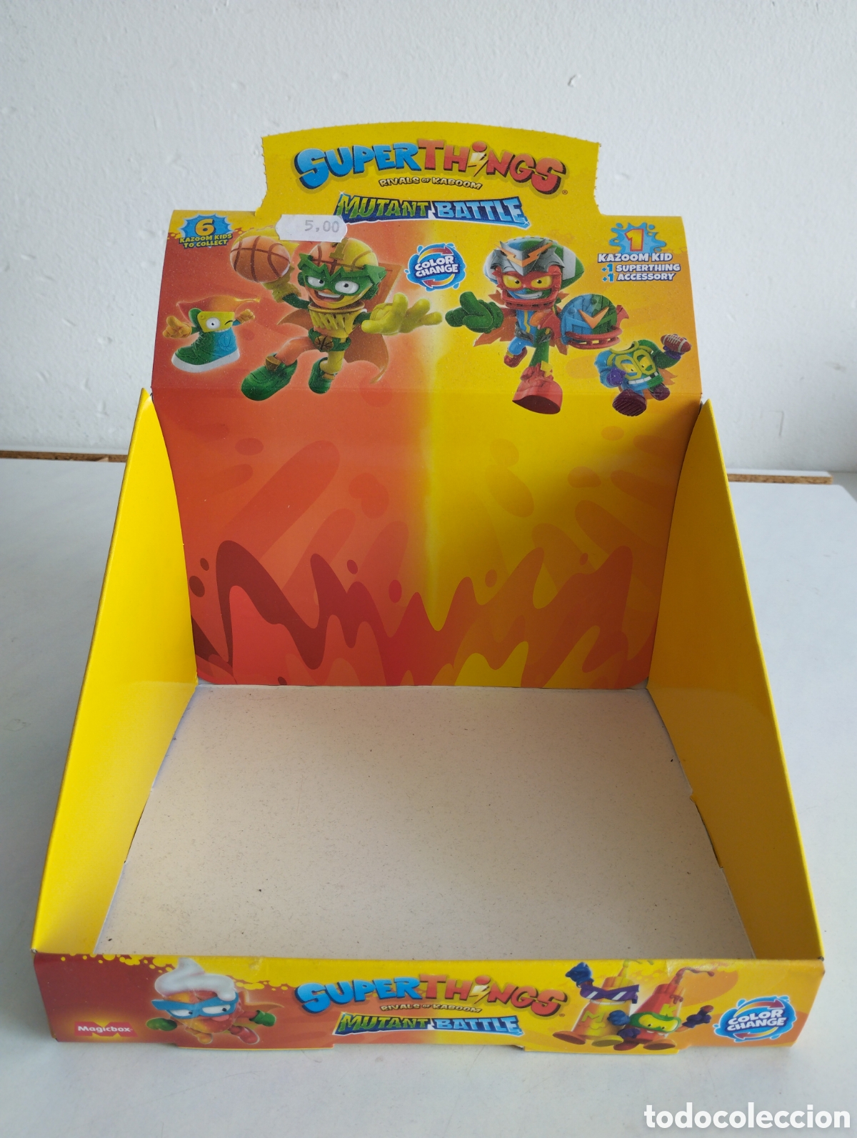 Otros Art&iacute;culos de Coleccionismo en Papel: EXPOSITOR CAJA VACIO SUPER THINGS