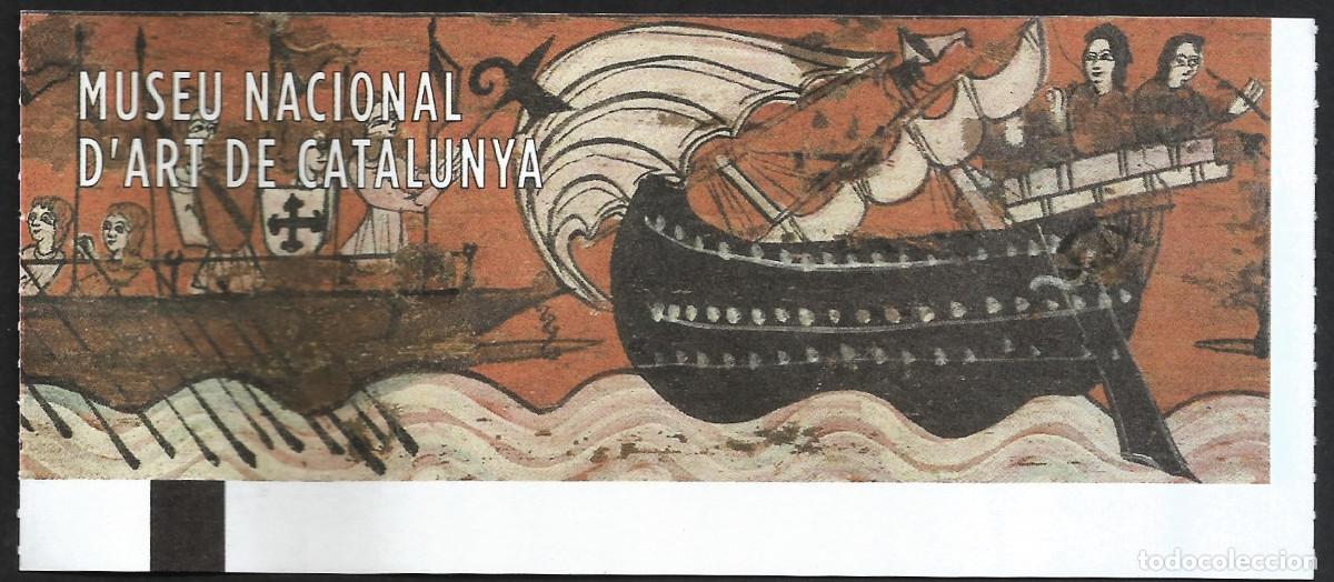Sammelleidenschaft Andere Papierartikel: ENTRADA/TIQUET - MUSEU NACIONAL D'ART DE CATALUNYA, BARCELONA - MNAC - 2023