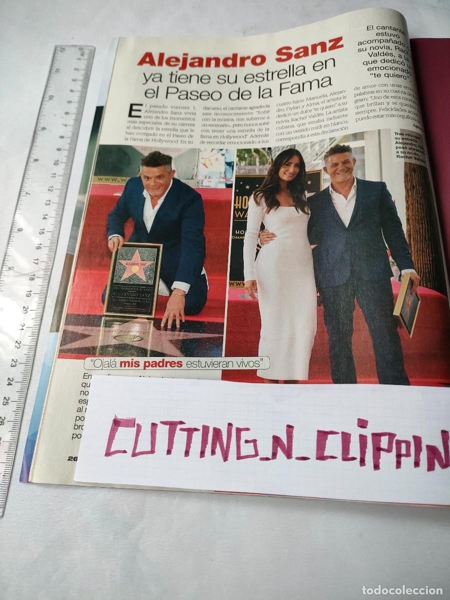 Otros Art&iacute;culos de Coleccionismo en Papel: Clipping [ALEJANDRO SANZ][DM20211310] Reportaje